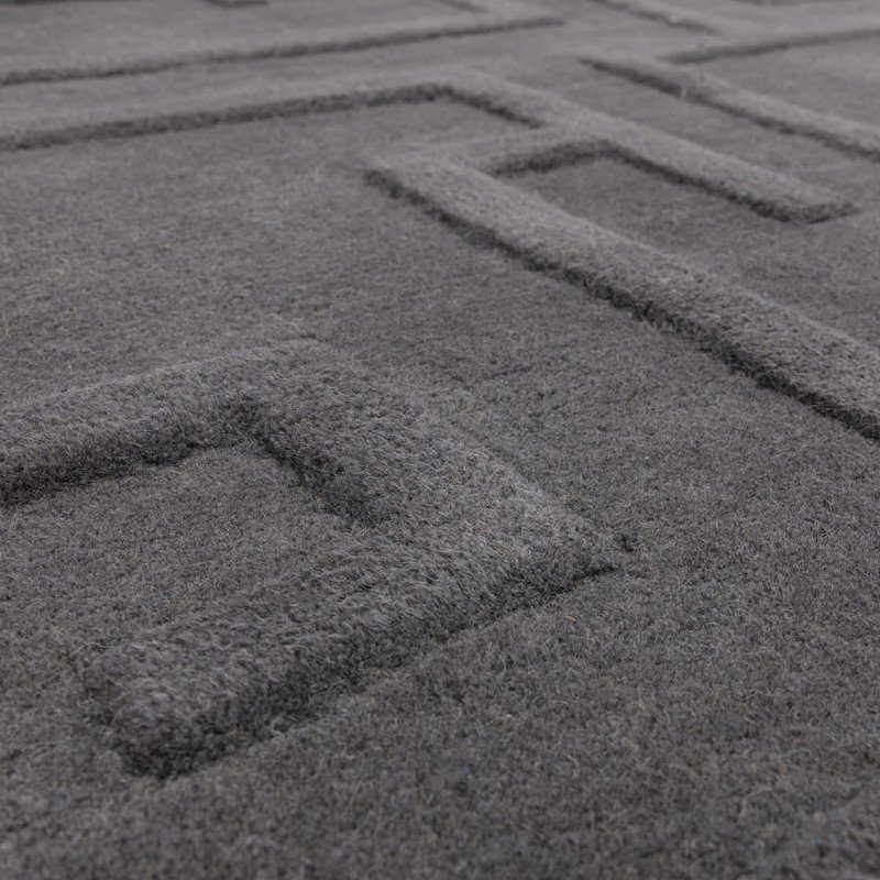 Maze Charcoal Rug