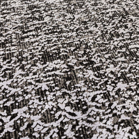 Elodie Silver/Black Rug