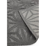 Salta Sa01 Anthracite Star Rug