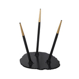 62.5cm White and Grey End Table