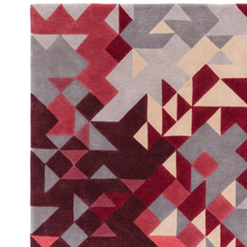 Enigma Red Multi Rug