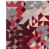 Enigma Red Multi Rug