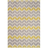 Arlo AR06 Chevron Lemon / Grey Rug - Image 1