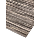 Gaucho Dark Grey Stripe Rug