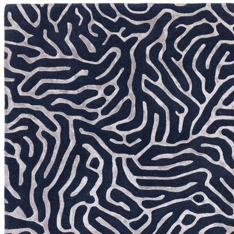 Katherine Carnaby Coral Blue Rug