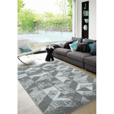 Orion Or09 Flag Silver Rug