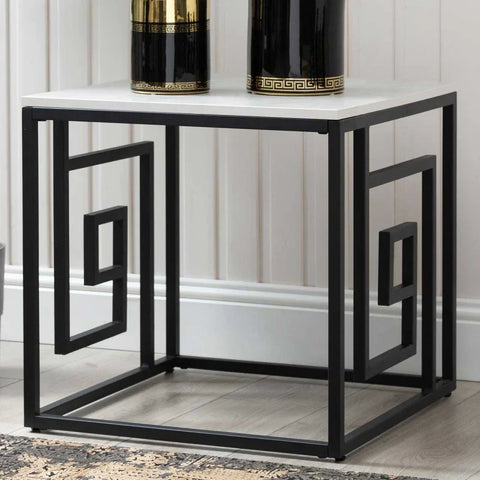 Devon Black and Grey End Table - KD