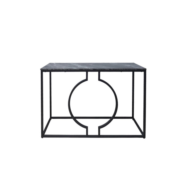 Alora Black Metal Console Table - KD