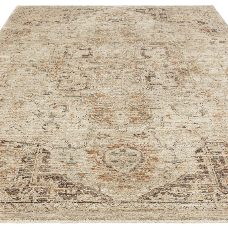 Heriz Serapi Copper Rug - Image 7