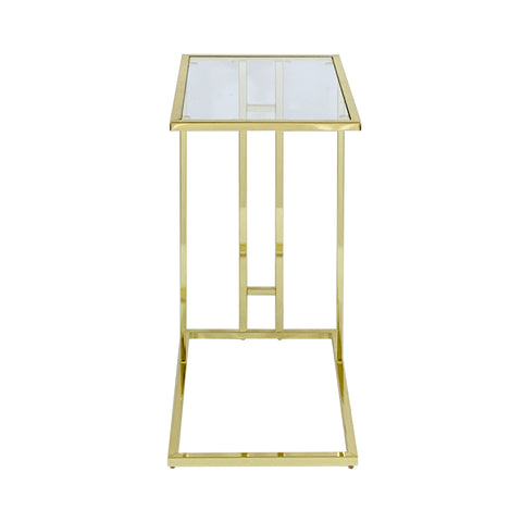 Harry Gold Metal Sofa Table