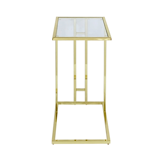Harry Gold Metal Sofa Table