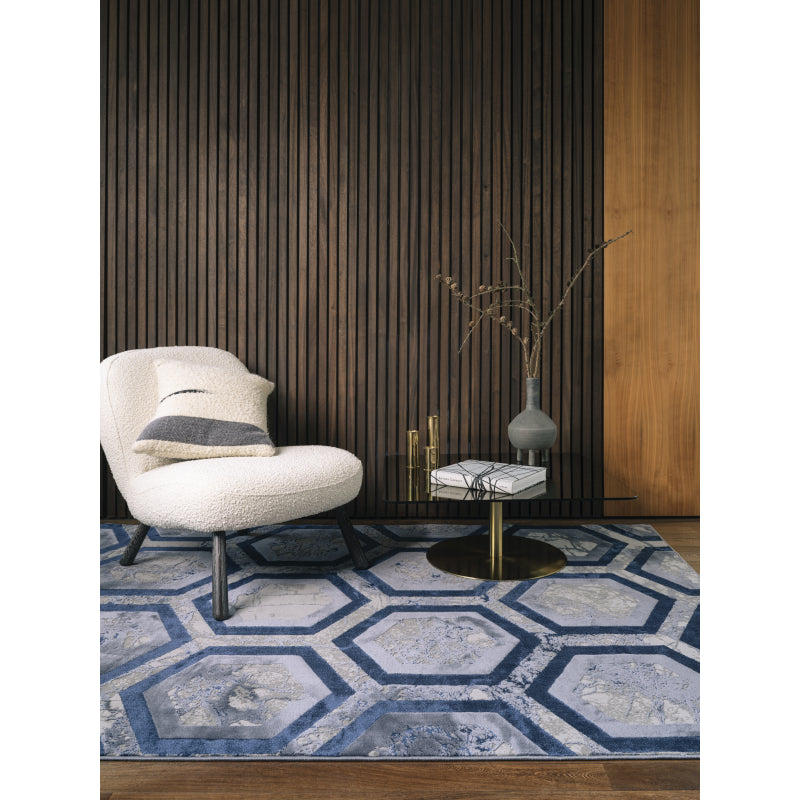 Aurora Hexagon Rug AU19 Rug - Image 5