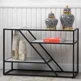 Ibarra Black and Grey Console Table - KD