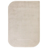 Kuza Shape Gold / Cream Rug - Image 1