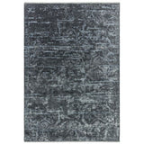 Zehraya Ze07 Charcoal Abstract Rug