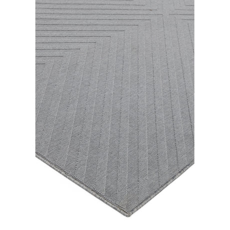 Antibes AN07 Light Grey Arrow Rug - Image 2