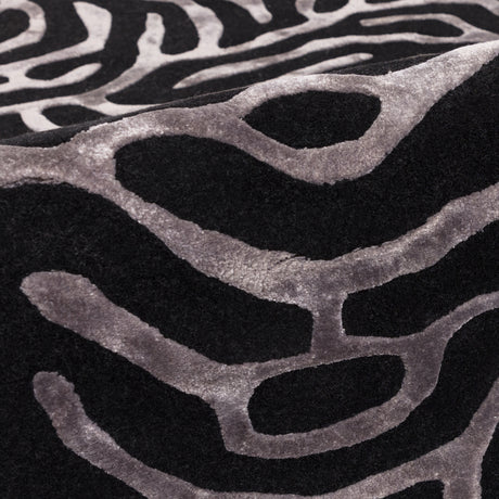 Katherine Carnaby Coral Gunmetal Rug - Image 4