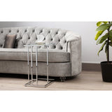 Harry Stainless Steel Sofa Table