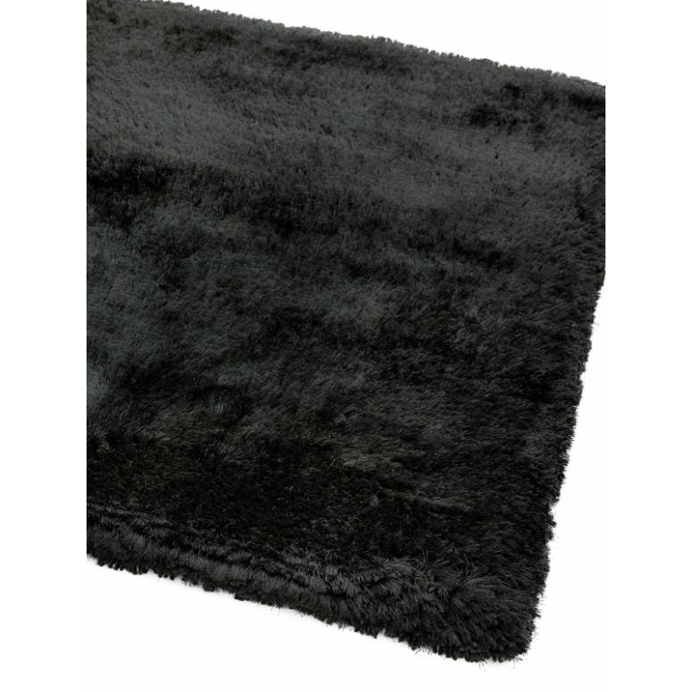 Plush Black Rug