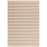 Global Cream Stripe Rug - Image 1