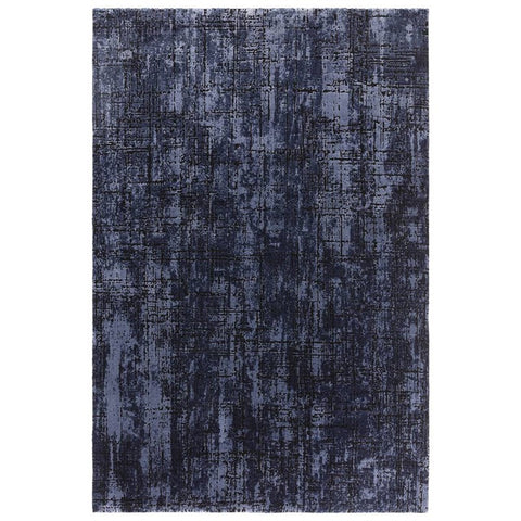 Kuza Abstract Navy Rug - Image 1