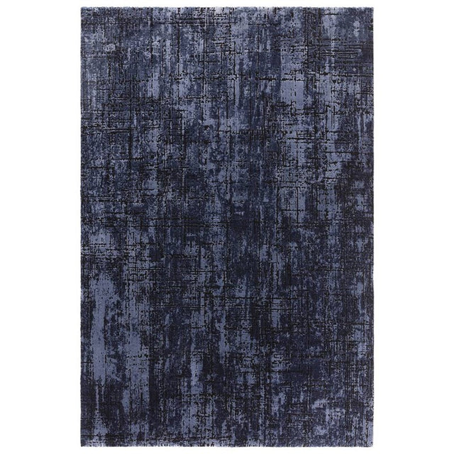 Kuza Abstract Navy Rug - Image 1