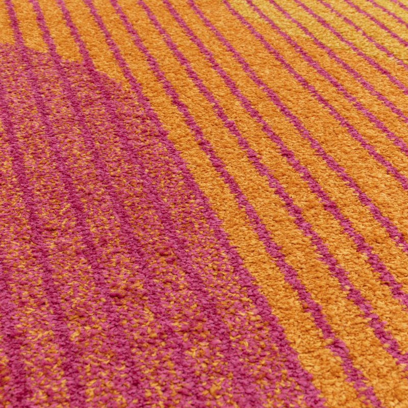 Muse Orange Retro Mu13 Rug