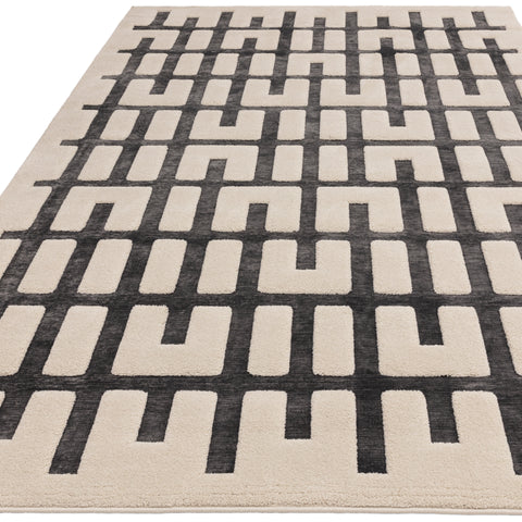 Valley Charcoal/Ivory Junction Rug - Image 5