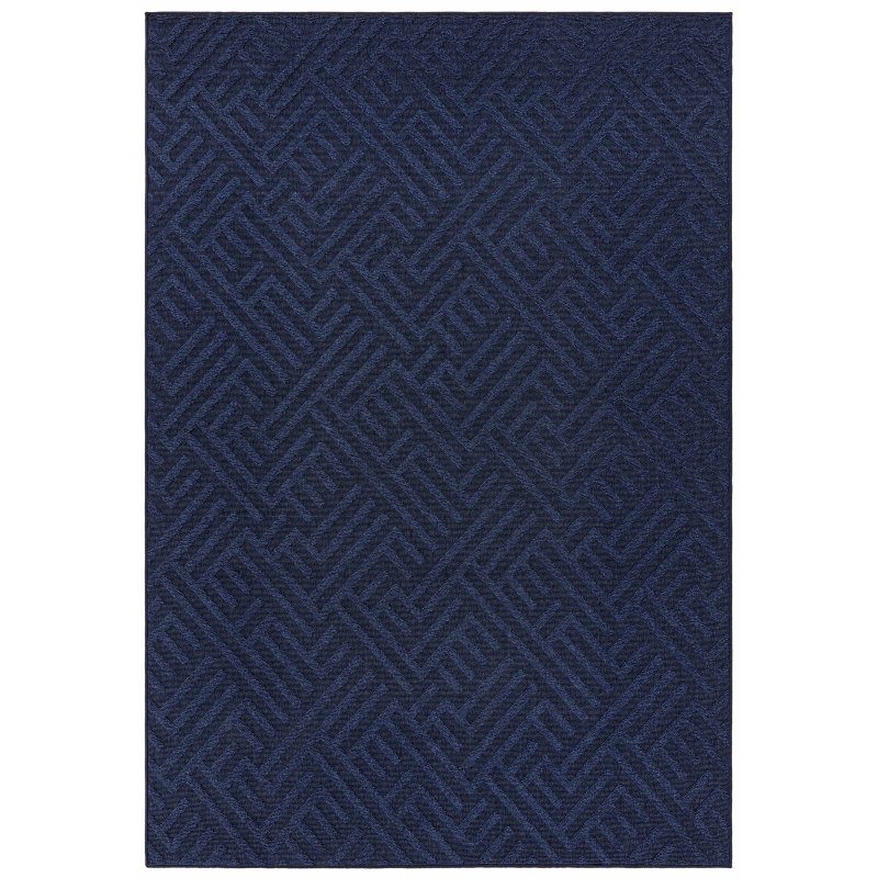 Antibes An05 Blue Linear Rug