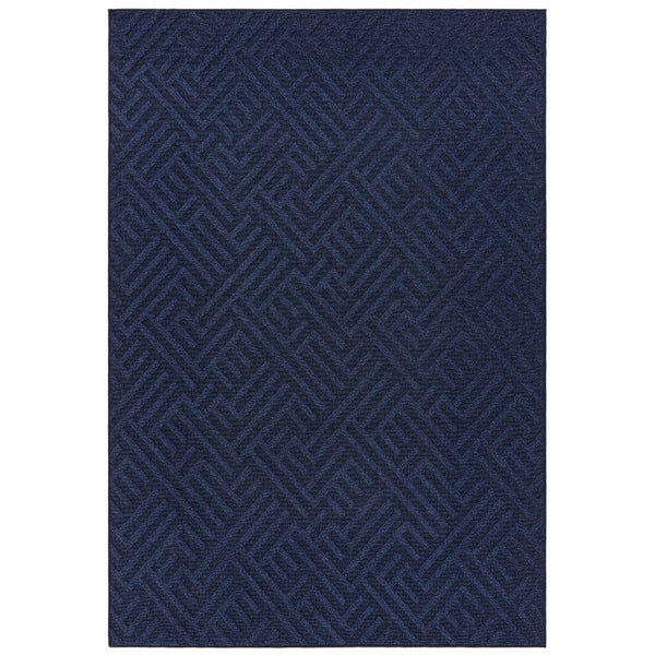 Antibes An05 Blue Linear Rug