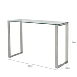 Harry Stainless Steel Console