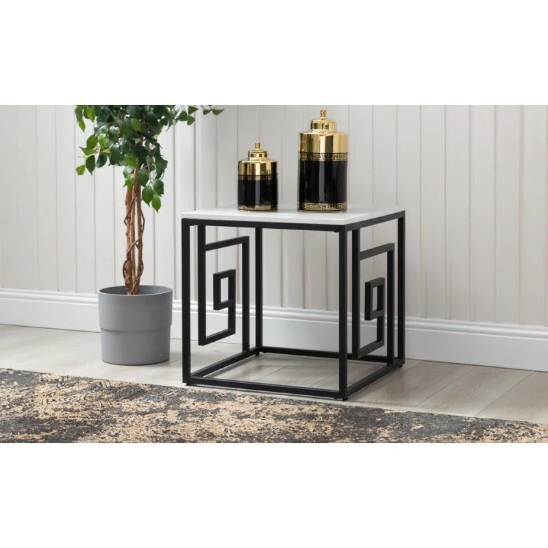 Devon Black and Grey End Table - KD