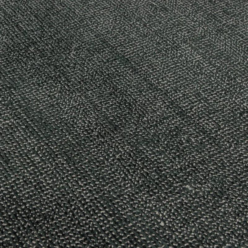 close-up of dark grey fabric upholstery texture for furniture