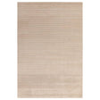 Kuza Plain Stripe Beige Rug - Image 1