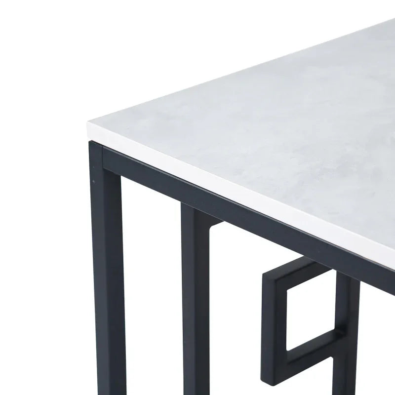 Devon Black and Grey End Table - KD