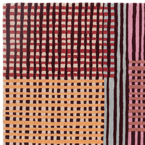 Aspect Red Multi Rug