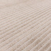 Kuza Plain Stripe Beige Rug