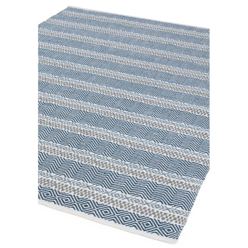 Boardwalk Boardwalk Blue Multi Rug