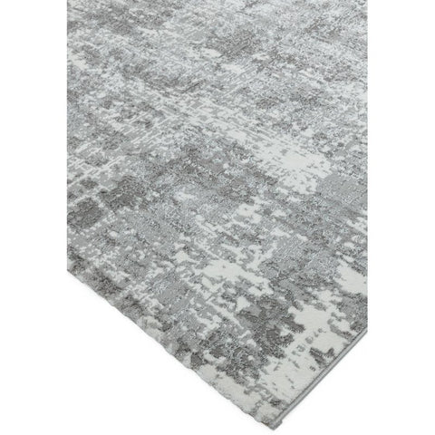 Orion Or05 Abstract Silver Rug