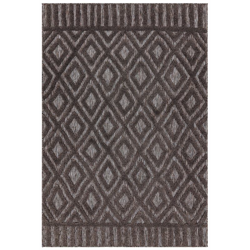 Salta Sa02 Charcoal Diamond Rug