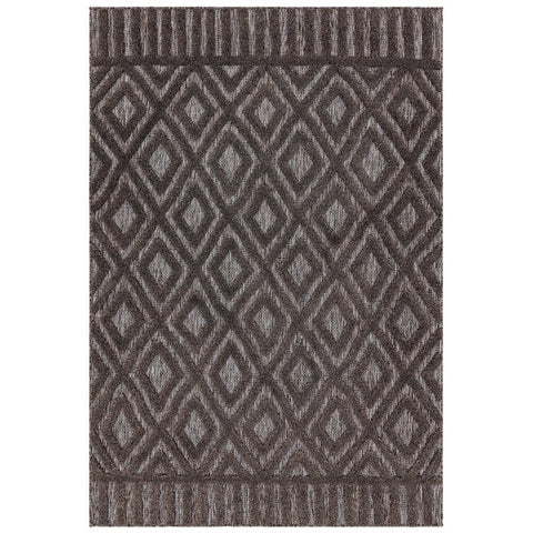 Salta Sa02 Charcoal Diamond Rug