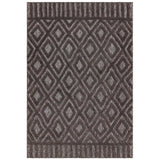 Salta Sa02 Charcoal Diamond Rug