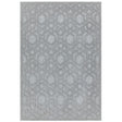 Salta SA03 Silver Geometric Rug - Image 1