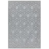 Salta SA03 Silver Geometric Rug - Image 1