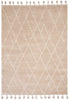 Nepal Sand/Cream Linear Rug
