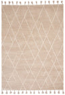 Nepal Sand/Cream Linear Rug Rug - Image 1
