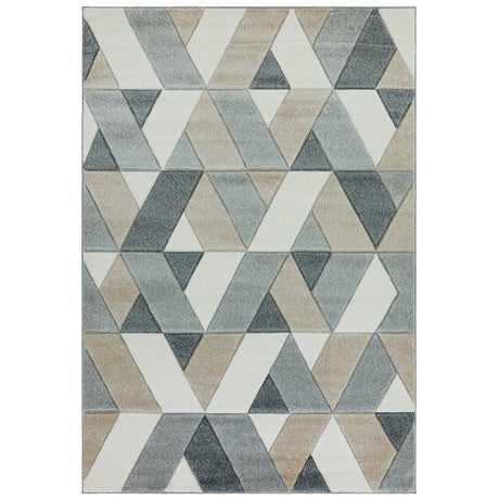Sketch Sk01 Rhombus Grey Rug