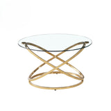 Rizzo Gold Coffee Table