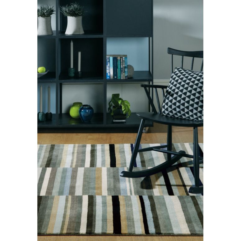 Jacob Black Silver Rug - Image 2
