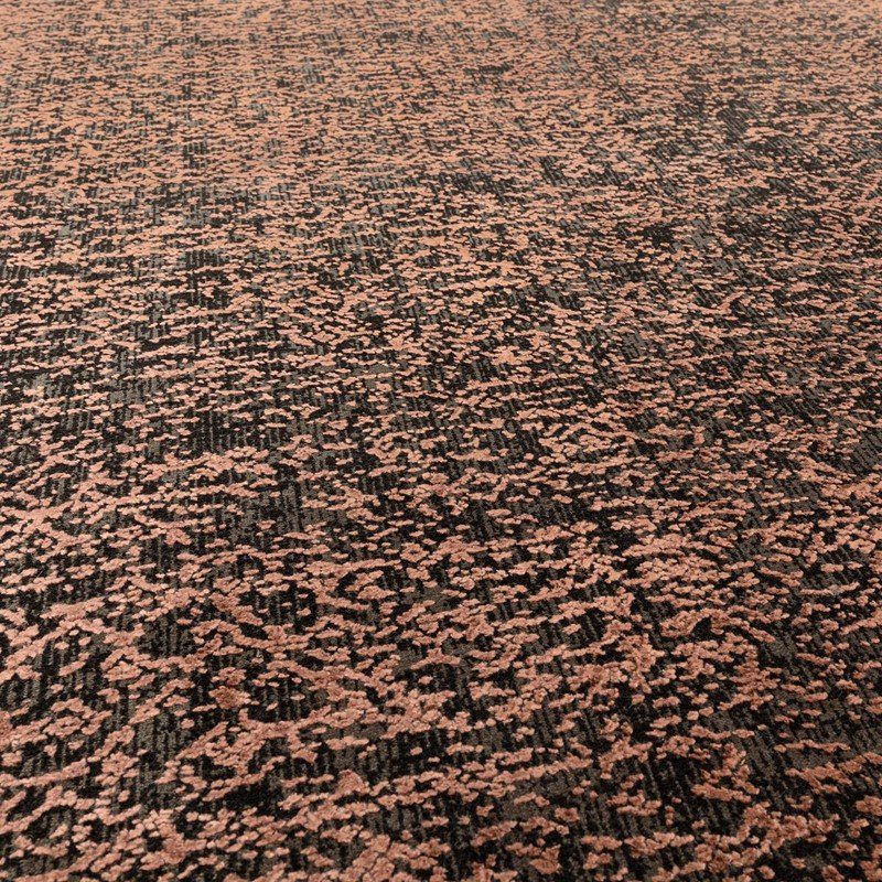 Elodie Terracotta/Black Rug